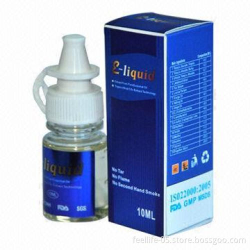 Feellife 50/50 PG/VG E-cigarette E-juice to Refill, Great Vapor, OEM Orders Welcomed
